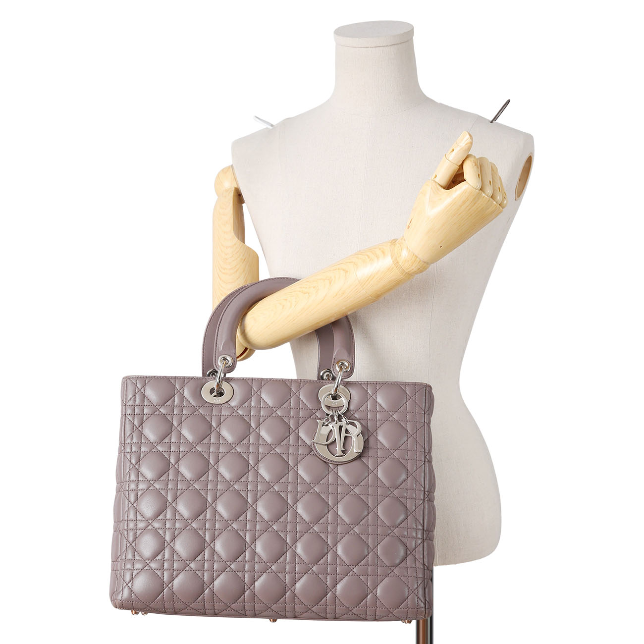 CHRISTIAN DIOR(USED)크리스찬디올 레이디디올 라지 백